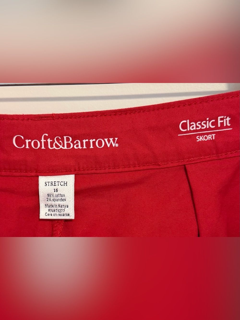 Croft & Barrow skort - Picture 2 of 2